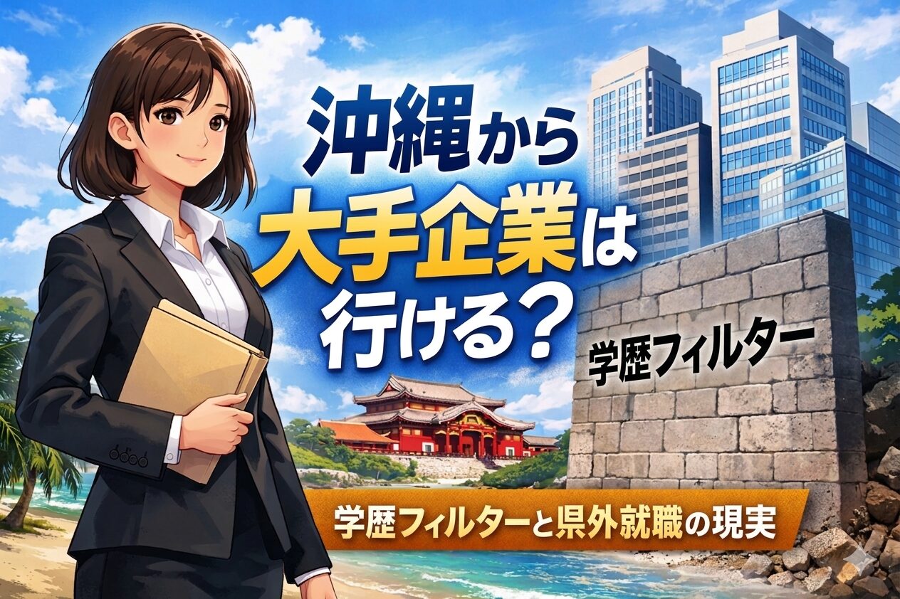 沖縄から、大手企業は行ける？